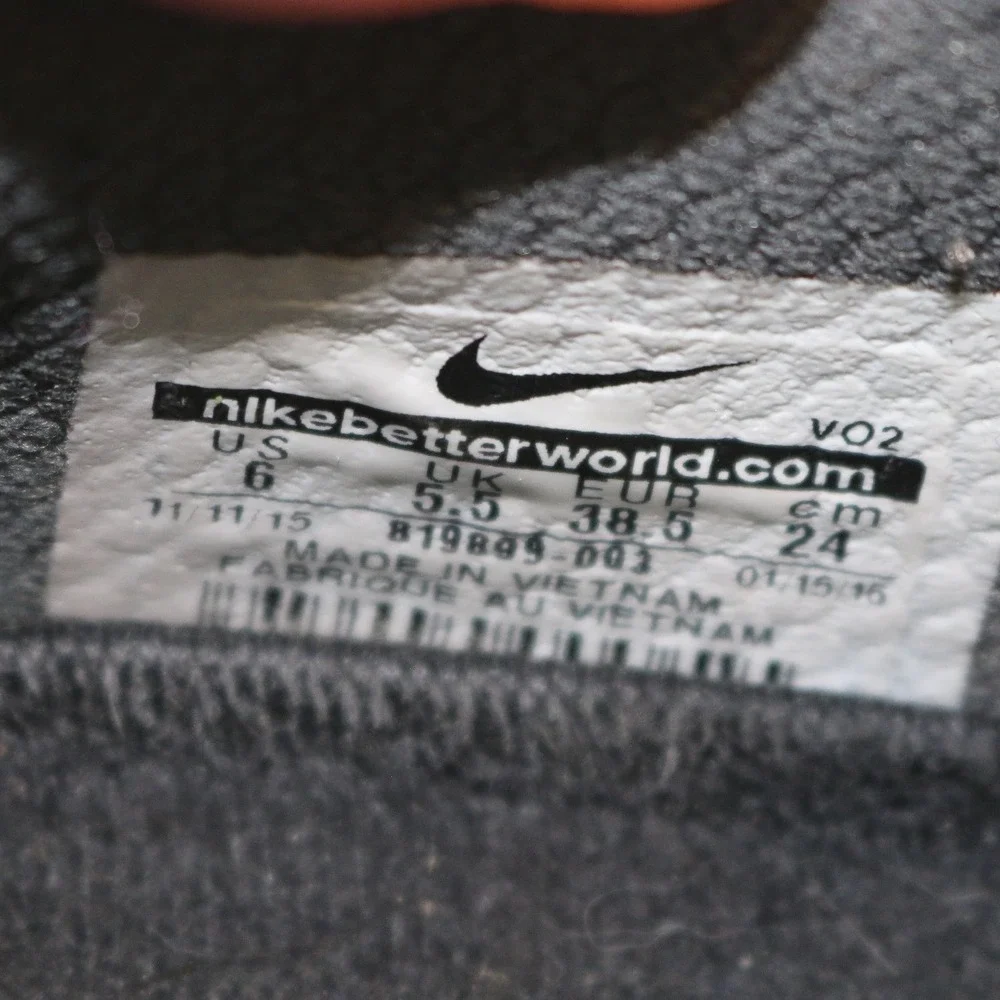 Nike Metcon 2 Training Shoes Womens 6 Grey Black Gum Flywire CrossFit Gym Casual